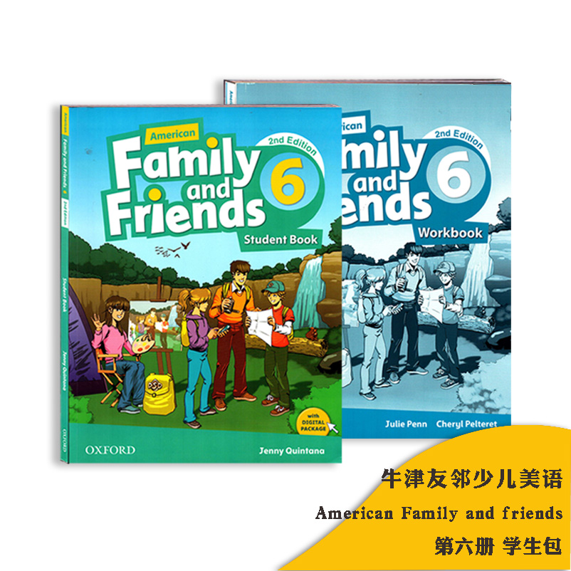 牛津友邻少儿英语American Family and friends6 第二版第六册学生教材